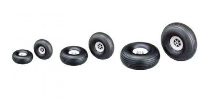 Anderson Light Weight Air filled Rubber wheel 62mm (Pair)