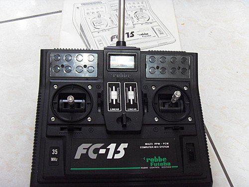 Robbe Futaba FC-15 NAVY Twin-Stick RC System 40 MHz