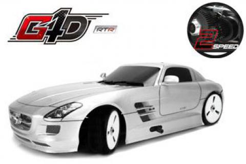 Team Magic G4D SLS 1/10 Touring Car Racing Spec. (2 Speed) RTR-Mercedes SLS Body