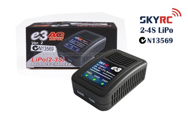 SKYRC E3 2S / 3S Li-Po Battery Charger V2