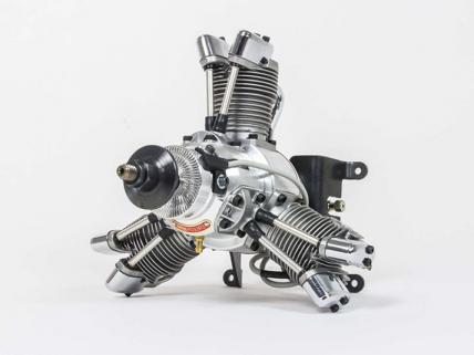 Saito FG-33R3 3 cylinder radial gasoline engine