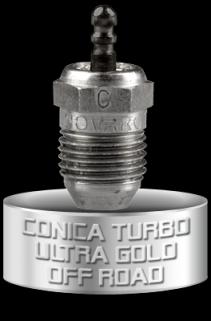 Novarossi NV-C6TGC Conical Turbo Gold Buji-1 Adet