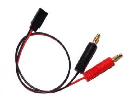 Heavy Duty Receiver Battery Charge cable with JR/futaba connector 1meter