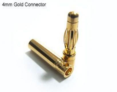 Altın Kaplama Konnektör/Fiş/Soket 4mm (5 ErAltın Kaplama Konnektör/Fiş/Soket 4mm (5 Erkek+5  Dişi)