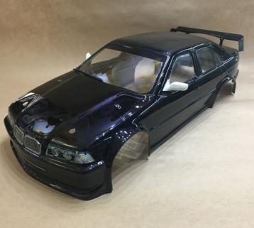 CEN BMW 320 Body - Siyah Boyalı