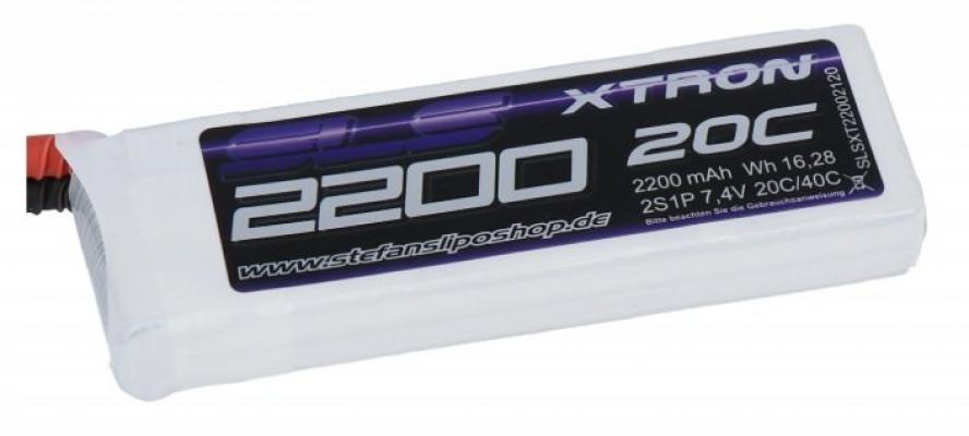 2200MAH 2S1P 7.4V 20C / 40C Lipo Batarya
